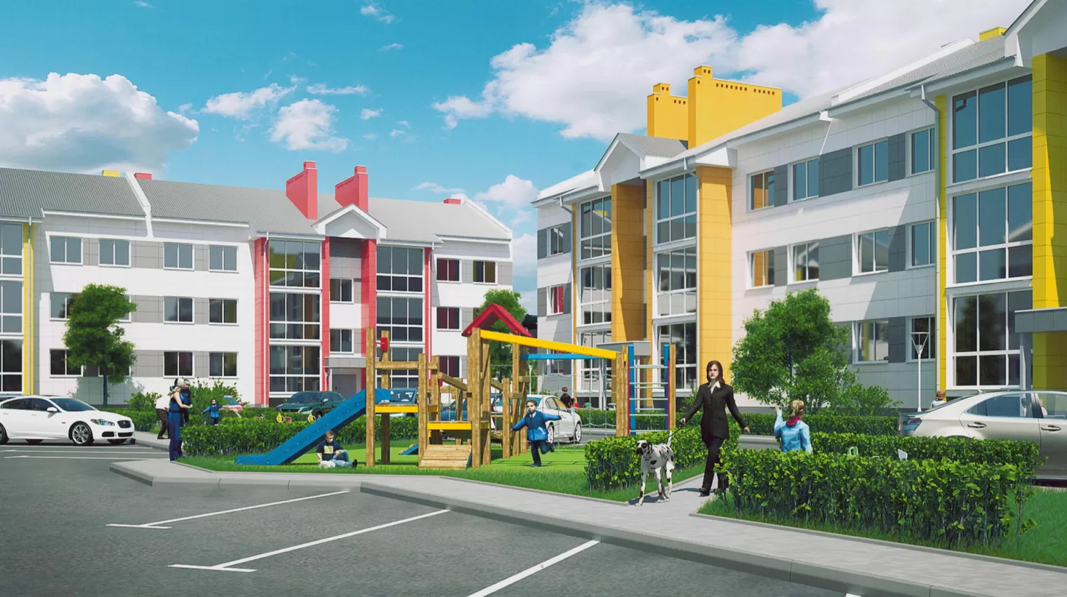 Жилой комплекс Весенний Высокая гора