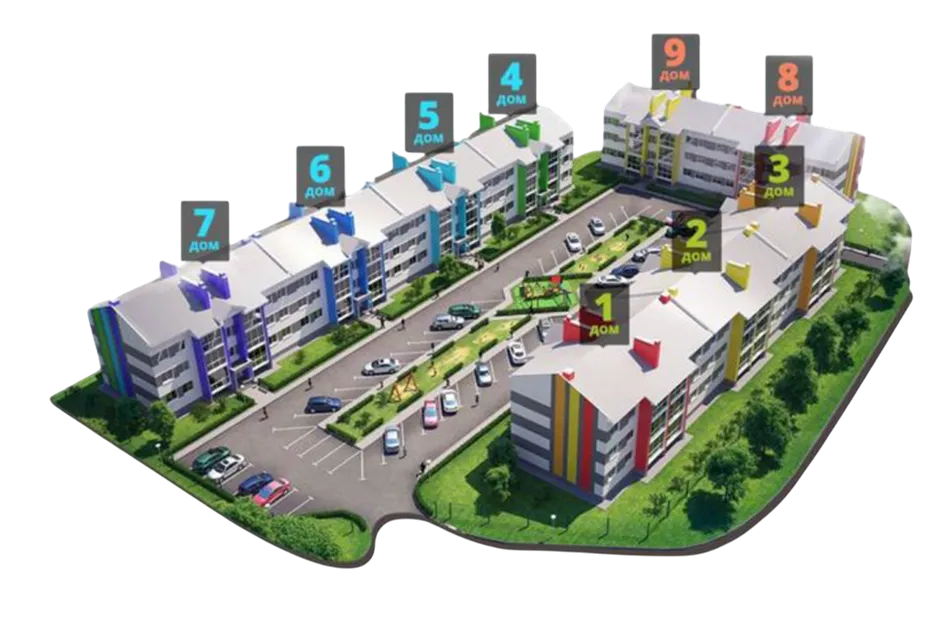 Жилой комплекс Весенний Высокая гора